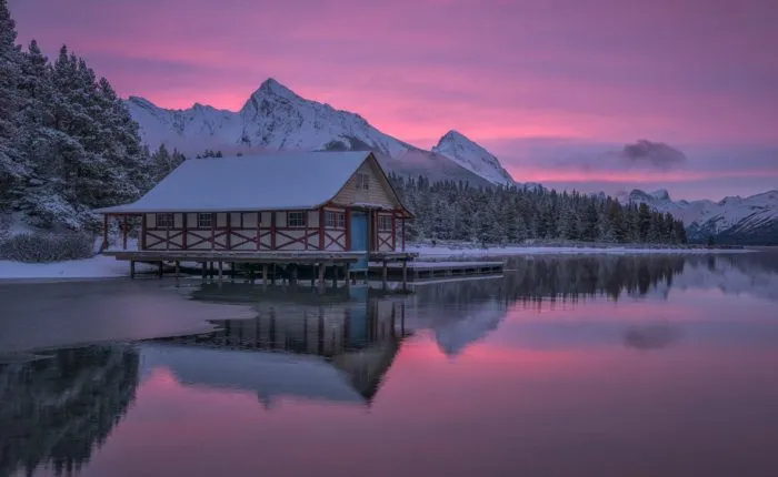Spirit Island Maligne Lake Jasper National Park | Canadian Rockies Photo Tour