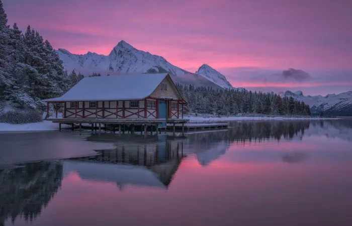 Spirit Island Maligne Lake Jasper National Park | Canadian Rockies Photo Tour