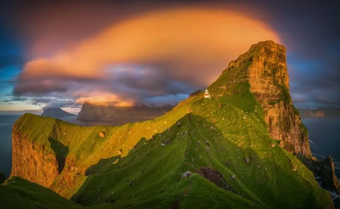 Lighthouse Faroe Islands photo tour