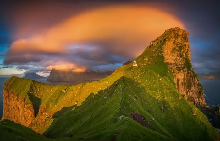 Lighthouse Faroe Islands photo tour