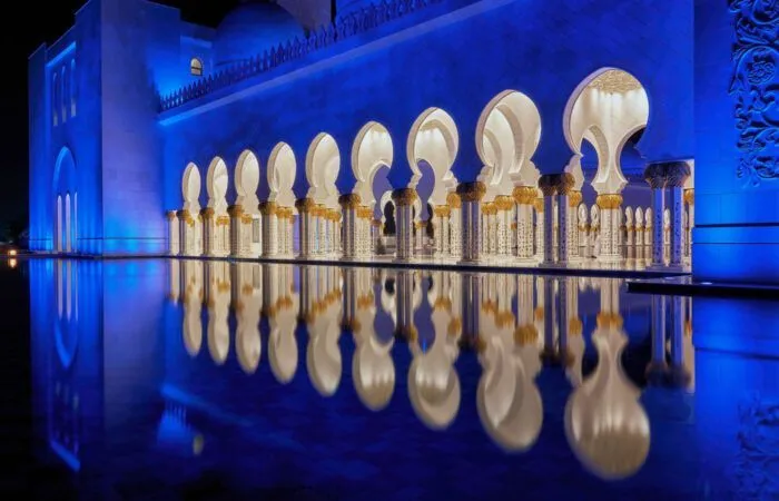 Dubai skyline at night | Dubai photo tour